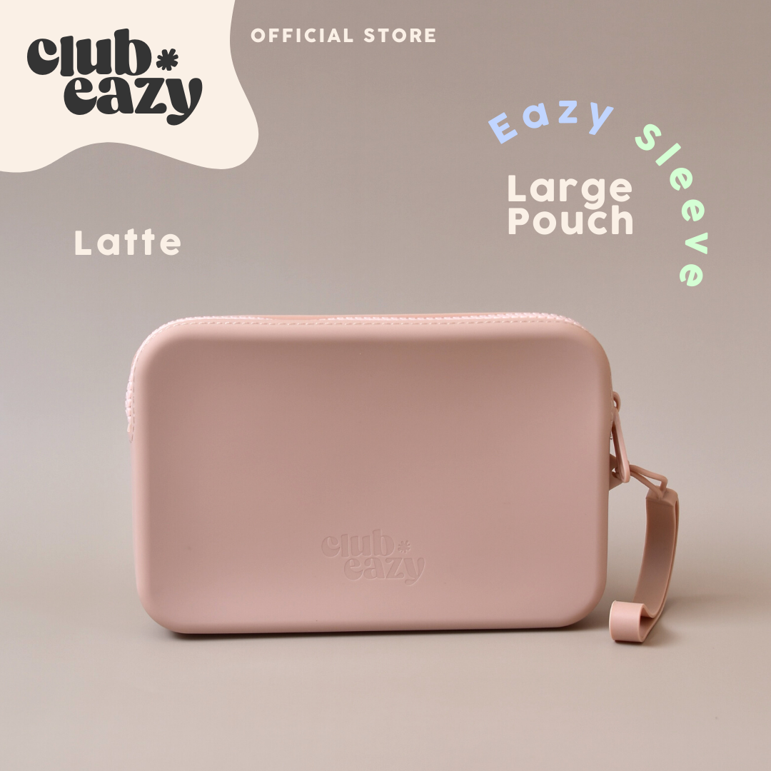 Eazy Sleeve Large Pouch - Latte
