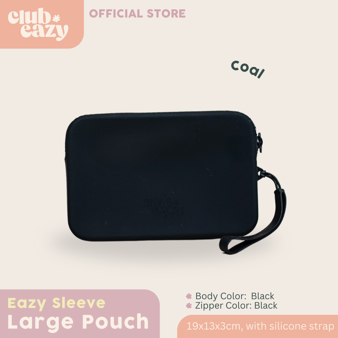 Eazy Sleeve Large Pouch - Coal (Restocked!)