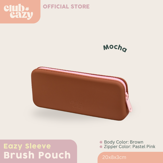 Eazy Sleeve Brush Pouch - Mocha (New Color!)