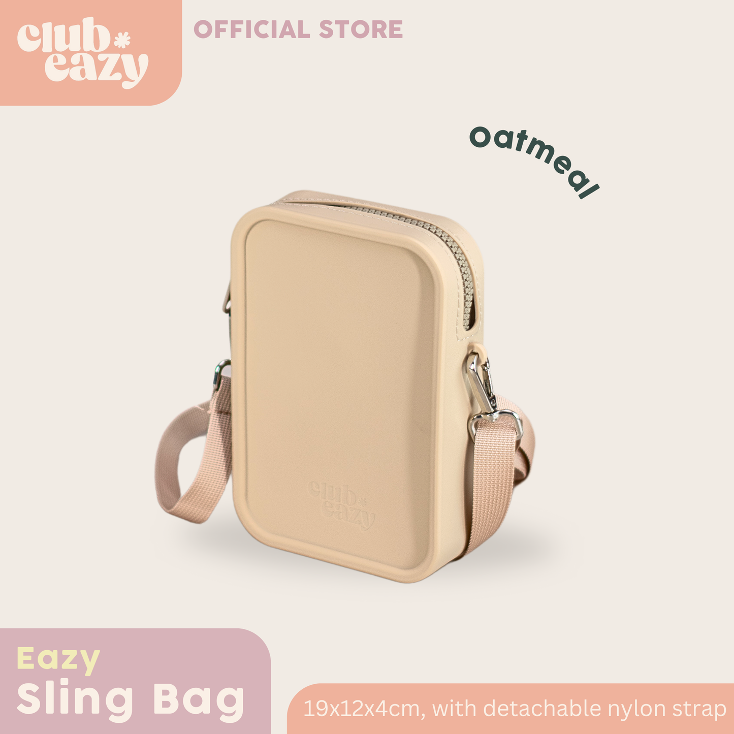 Eazy Sling Bag - Oatmeal (New Product!)