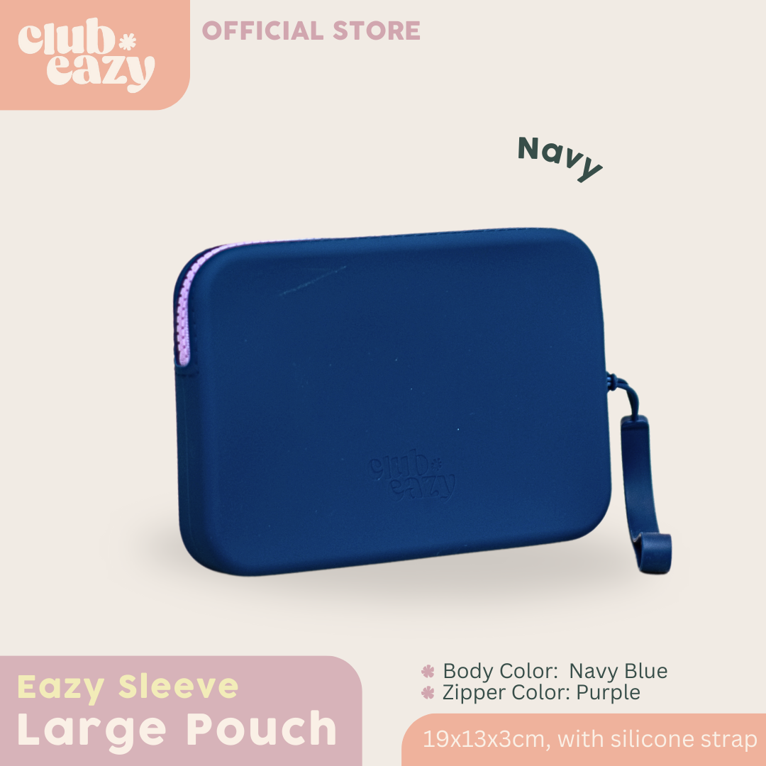 Eazy Sleeve Large Pouch - Navy (New Color!)