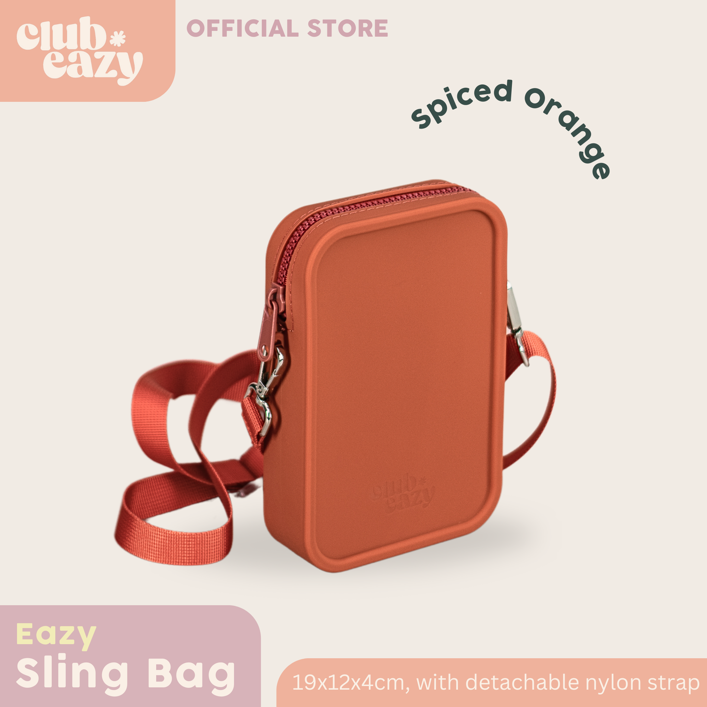 Eazy Sling Bag - Spiced Orange (New Product!)