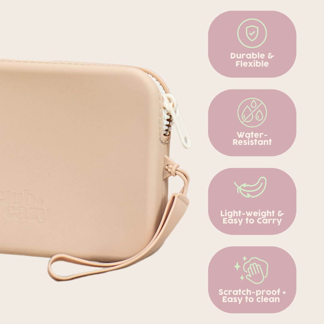 Silicone Organizer Durable Flexible Waterproof Easy to Carry Scratch Proof