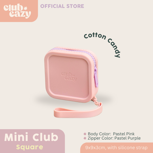 Silicone Pouch Coin Purse & Storage Bag with Strap