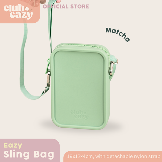 Waterproof Silicone Everyday Daily Carry Crossbody Bag with Adjustable Strap