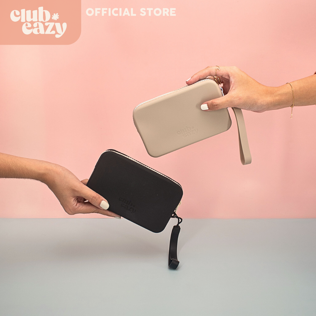 Waterproof Silicone Wallet & Storage Bag Pouch Organizer with Strap
