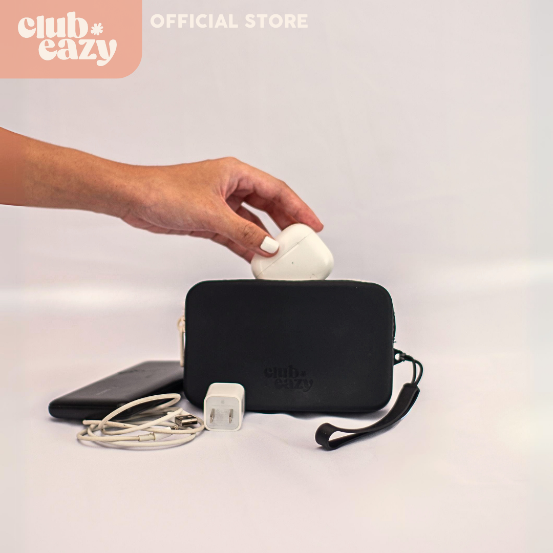 Waterproof Silicone Wallet & Storage Bag Pouch Organizer with Strap 