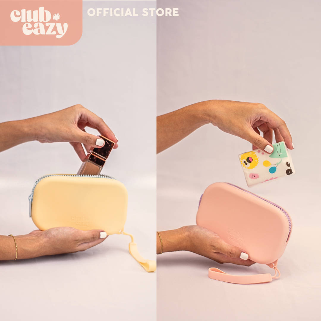 Silicone Pouch Wallet Storage Bag Makeup Organizer 
