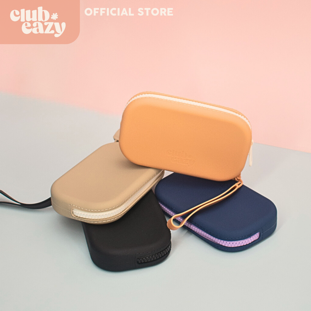 Silicone Pouch Wallet Storage Bag Makeup Organizer 
