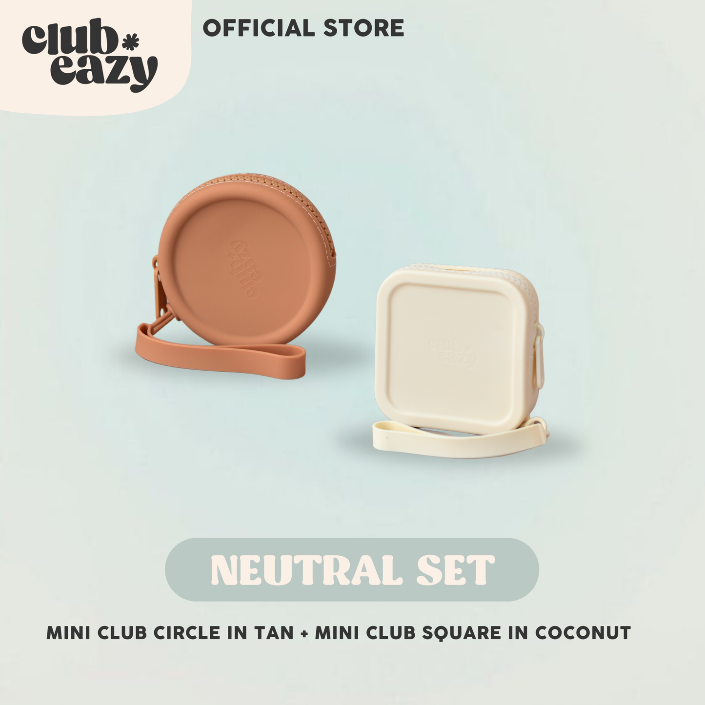 Eazy Mini Sets (Set of 2) Mini Club Square + Circle